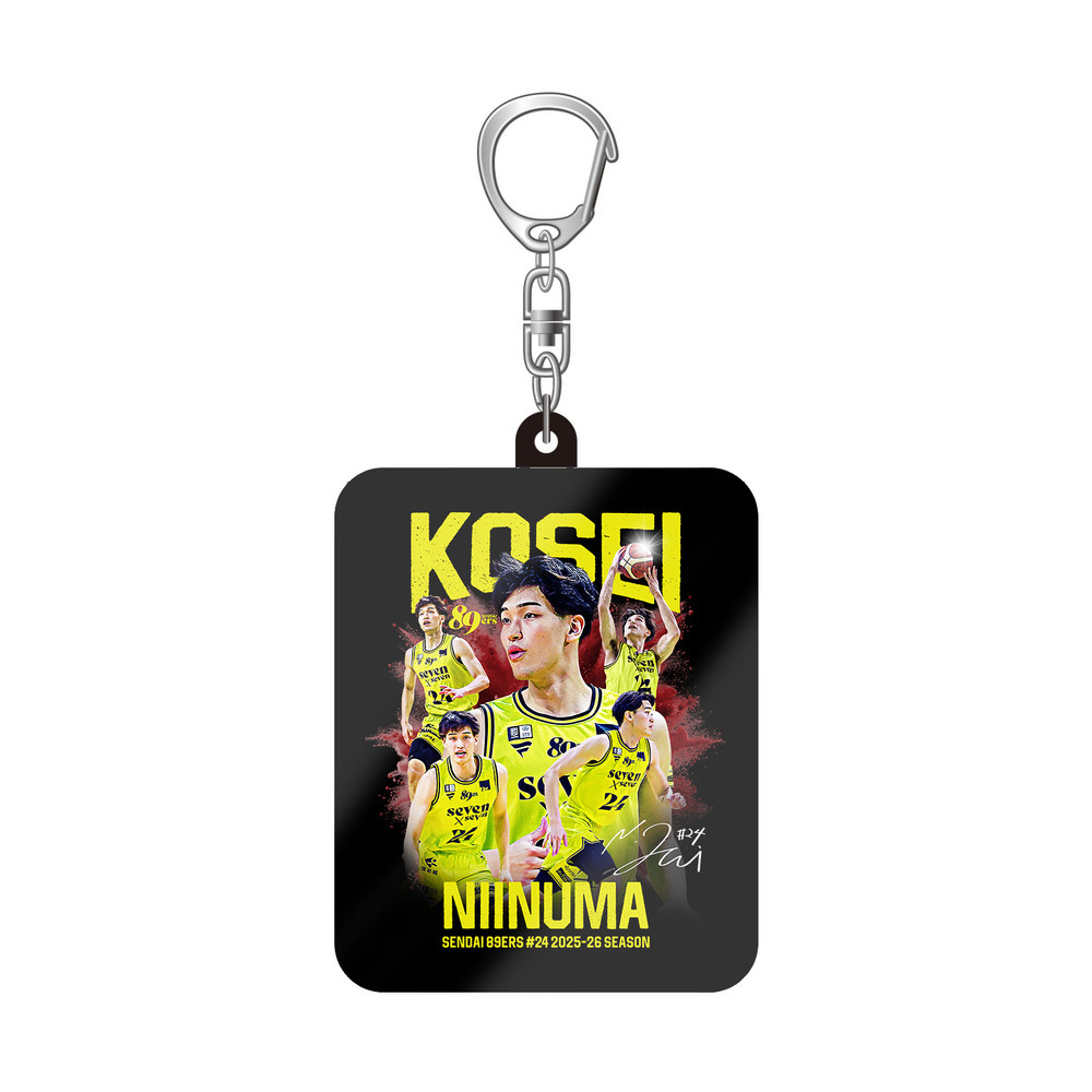 【受注販売】【MyPLAYER COLLECTION 2025-26】アクリルキーホルダー #24 新沼康生 詳細画像 #24 新沼 康生 1